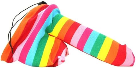 mens cock sock|56207: Rainbow Huggie Mens Cock Sock .